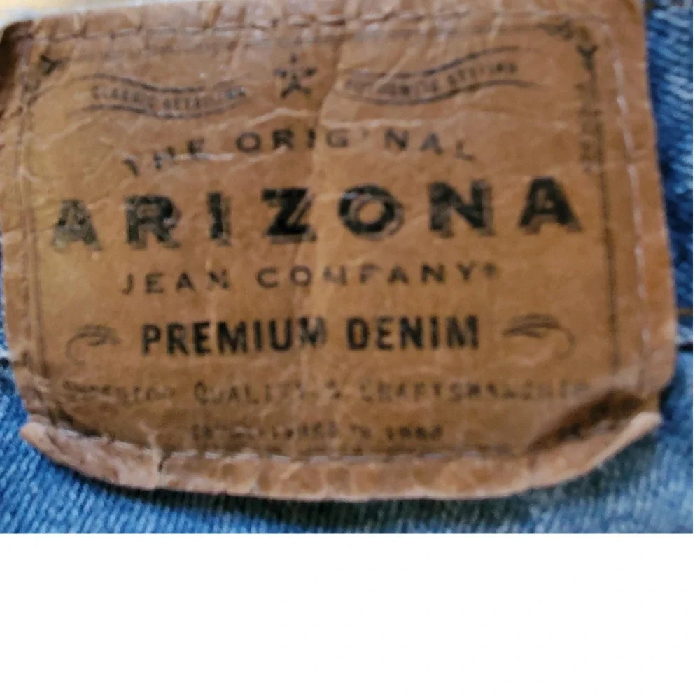 Arizona Jean Company‎ Relaxed Fit Blue Denim Jeans Men Size 32x33